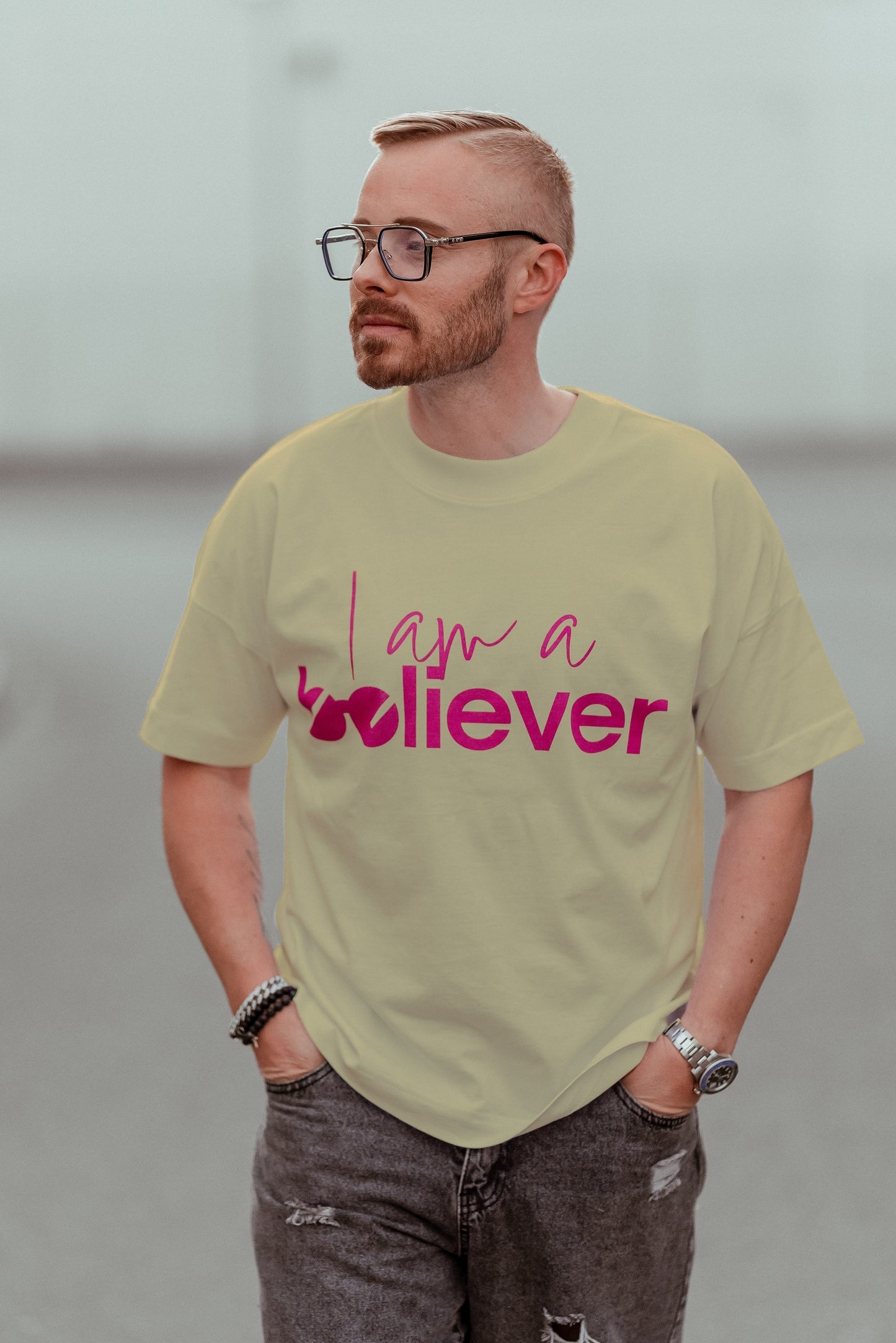 I am a believer - oversize shirt