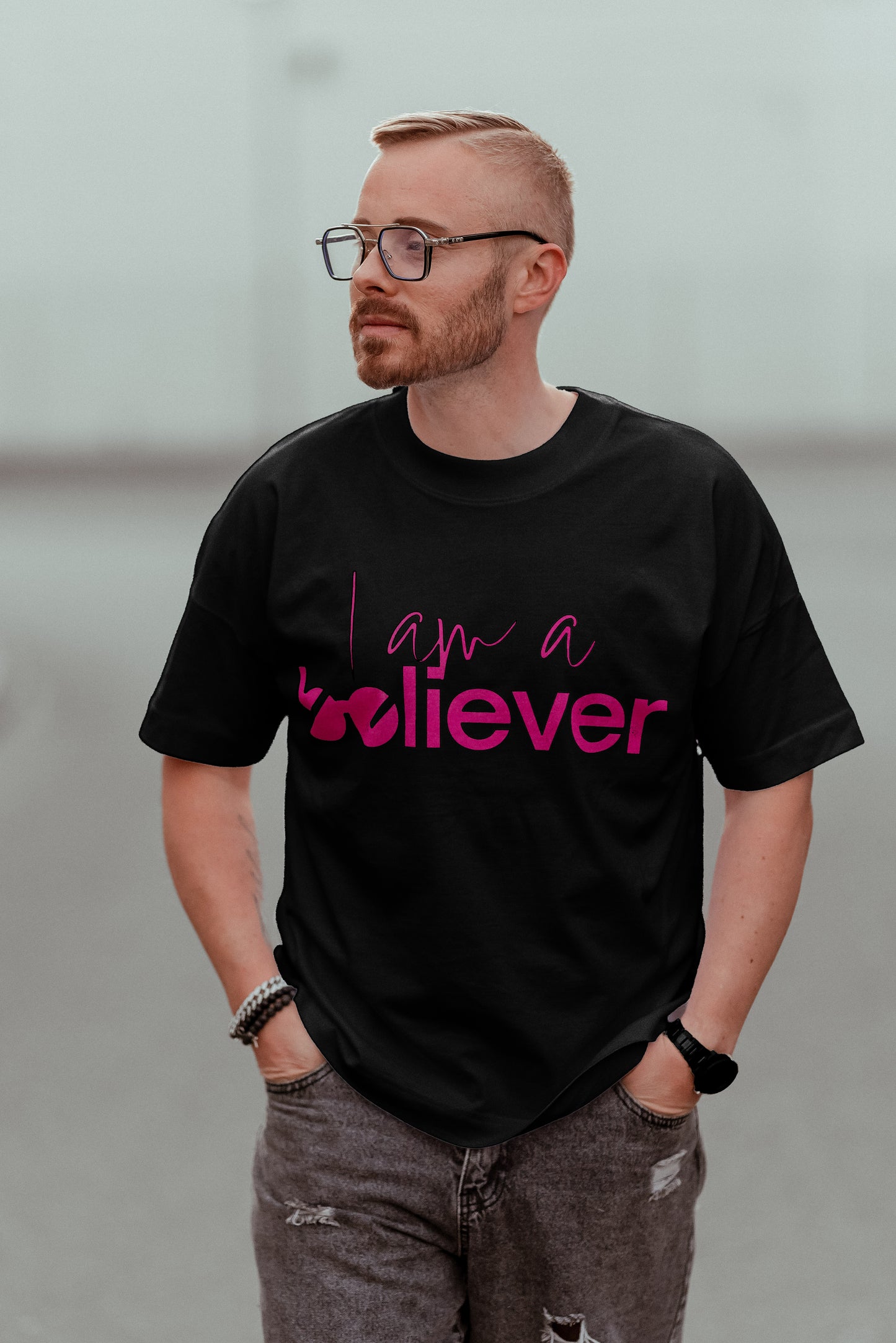 I am a believer - oversize shirt