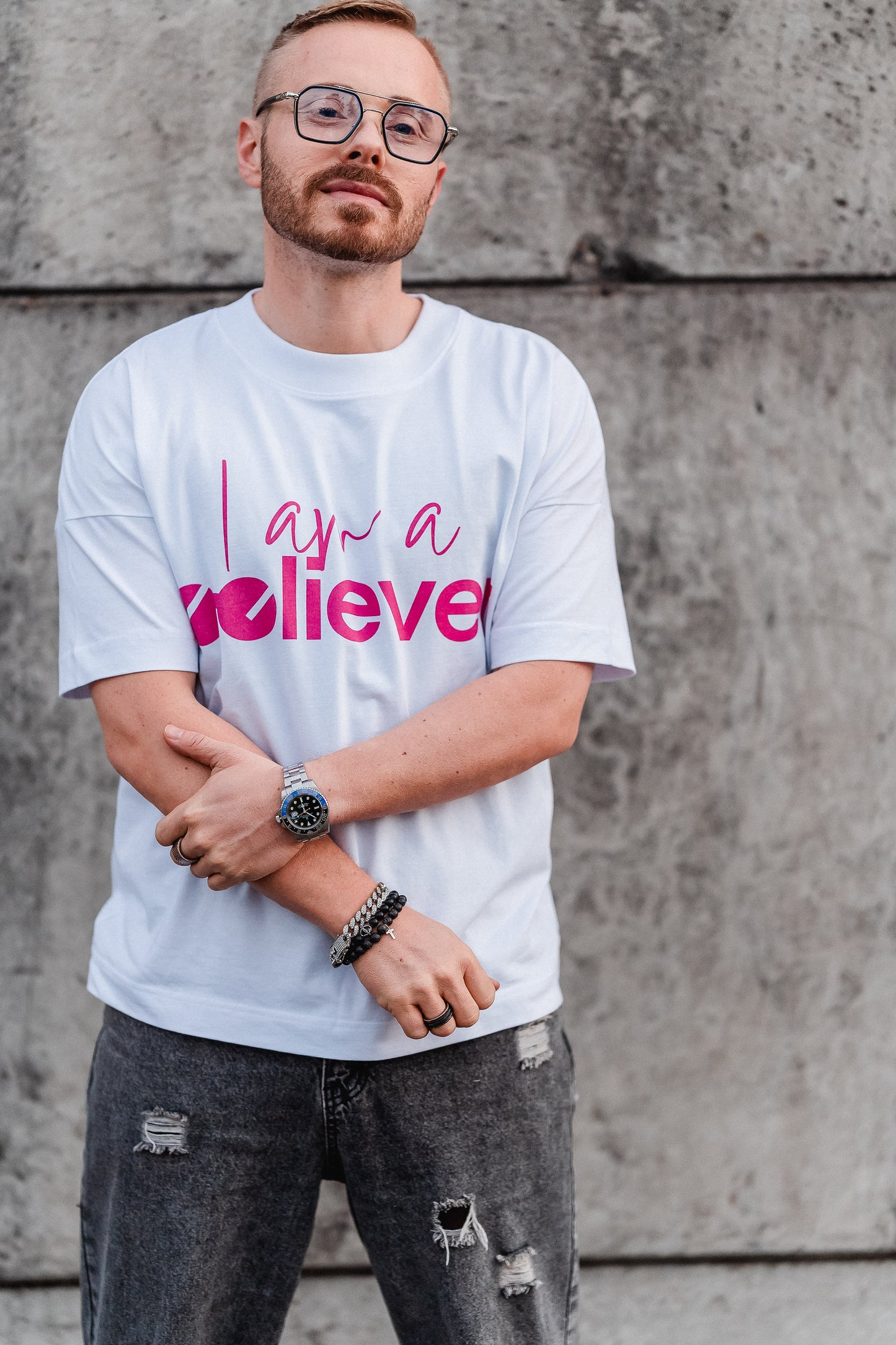 I am a believer - oversize shirt